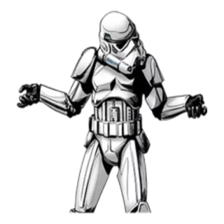 🤗 Stormtrooper Star Wars stormtrooper, star wars, soldat, science-fiction, clone trooper, empire, empire galactique telegram sticker