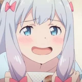 😰 Izumi Sagiri Eromanga Sensei anime, manga, girl, cute, kawaii telegram sticker
