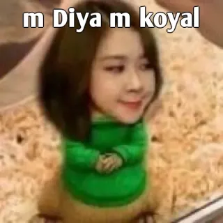 👀 m Diya m koyal telegram sticker