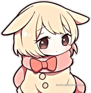 🥺 Anime, Niedlich, Kawaii, Chibi, Manga, Sticker telegram sticker