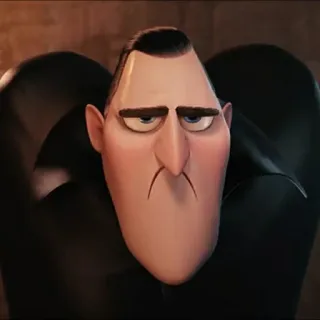 ☹ Dracula Hotel Transylvania Desenho animado, Vampiro, Hotel Transilvânia, Drácula, Monstro telegram sticker