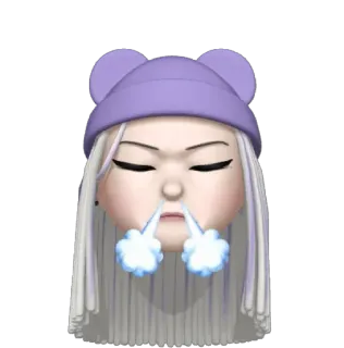 😤 Memoji, Mùa đông, Lạnh, Hoạt hình, Emoji, Nhân vật whatsapp sticker