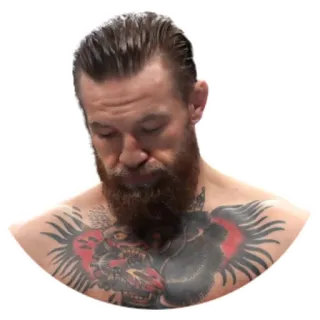 😞 Conor McGregor 康纳·麦格雷戈, MMA, UFC, 格斗士, 纹身, 体育 telegram sticker