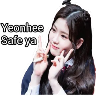 Yeonhee syantek whatsapp stickers