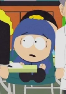 😰 Craig Tucker South Park cartoon, animated, character, Craig, South Park telegram sticker