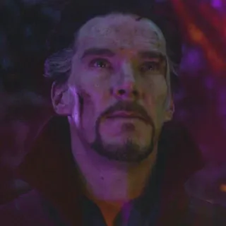 😒 Doctor Strange Doctor Strange, Marvel, personaje de película, superhéroe, magia telegram sticker