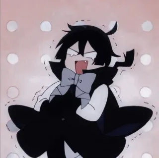 🤣 anime, vampire, cartoon, sticker, character telegram sticker