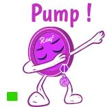 😌 Reef แนวปะการัง, แด็บ, การ์ตูน, โลโก้, มาสคอต telegram sticker