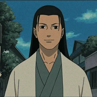 🍂 Hashirama Senju Naruto anime, naruto, hashirama senju, character whatsapp sticker