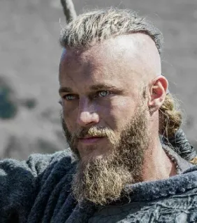 🩸 Ragnar Lothbrok Vikings ラグナル・ロズブローク, ヴァイキング, トラヴィス・フィメル, 歴史ドラマ, バイキング, キャラクター telegram sticker