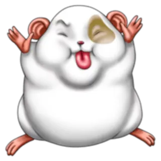 😝 hamster, cute, animal, funny, emoji telegram sticker