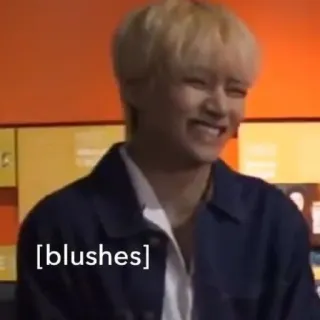 😄 [blushes] 얼굴 붉힘, 당황, 사람, 반응, 표정 telegram sticker
