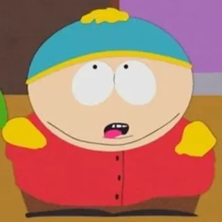 😛 Eric Cartman South Park cartone animato, South Park, Eric Cartman, animato, personaggio telegram sticker