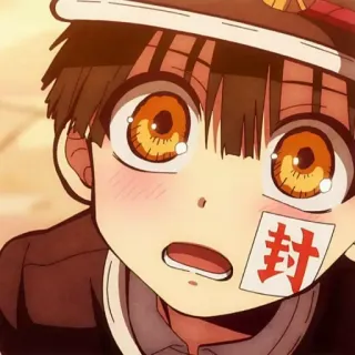 😳 Hanako Toilet-Bound Hanako-kun 封 anime, hanako-kun, toilet-bound, manga, cute, ghost, character telegram sticker