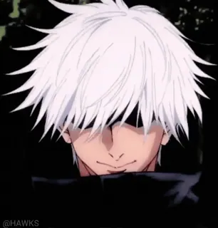 🔥 Satoru Gojo Jujutsu Kaisen Anime, Gojo, Satoru, Jujutsu Kaisen, Mangá telegram sticker