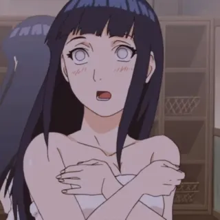 🌌 Hinata Naruto anime, manga, hinata hyuga, cartoon telegram sticker
