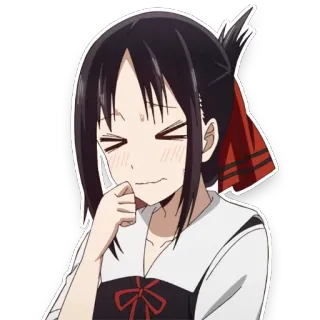 😖 Kaguya Shinomiya Kaguya-sama: Love Is War Anime, Manga, Kaguya-sama, Love is War, Kaguya Shinomiya telegram sticker