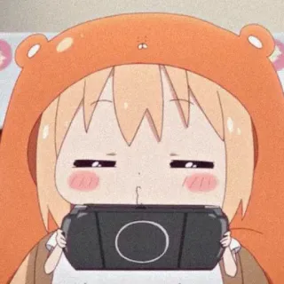 💘 Umaru Doma Himouto! Umaru-chan Anime, Kreskówka, Postać, Umaru Doma, Himouto Umaru-chan, Gra wideo whatsapp sticker