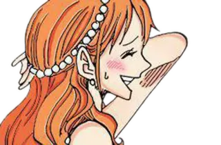 😅 Nami One Piece Anime, One Piece, Nami, Manga, Dessin animé, Personnage telegram sticker
