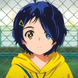 🌻 アニメ, 漫画, キャラクター, イラスト, 女の子 telegram sticker