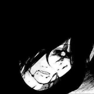 ❤️ manga, dark, anime, gore, horror, blood whatsapp sticker