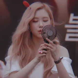 🐿️ donna, fan, bellezza, coreano, persona telegram sticker