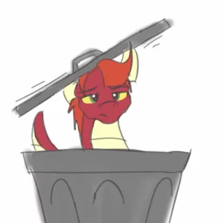 Red Lizard's stickies telegram stickers
