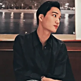 🕊 mann, kpop, sänger, porträt, männlich, hübsch telegram sticker