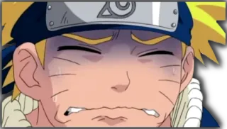 😰 Naruto Uzumaki Naruto 애니메이션, 울음, 슬픈, 나루토, 만화 telegram sticker
