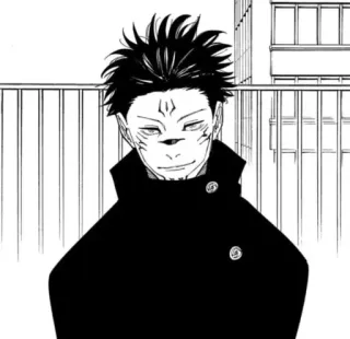 🎭 Ryomen Sukuna Jujutsu Kaisen Anime, Manga, Jujutsu Kaisen, Ryomen Sukuna, Sukuna, Esprit maudit telegram sticker
