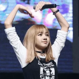 ❤️ Lisa kpop, lisa, singer, idol, dancing, blackpink telegram sticker