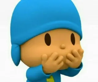💙 Pocoyo Покойо, мультфильм, персонаж, анимация, телешоу telegram sticker