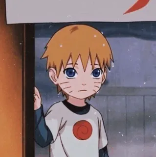 💛 Naruto Аниме, Мультфильм, Наруто, Ребенок, Персонаж telegram sticker