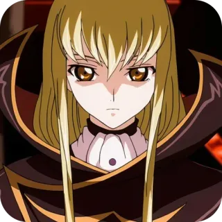 🫥 C.C. Code Geass whatsapp sticker