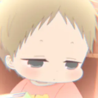🥺 Аниме, Мультфильм, Ребенок, Малыш, Милый telegram sticker