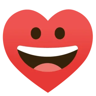🌟 heart, love, emoji, face telegram sticker