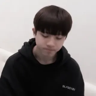 🐮 BLF00185 portrait, homme, sweat à capuche, noir, vêtements, décontracté telegram sticker