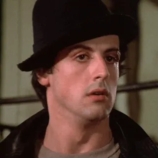 🌑 Rocky Balboa Rocky sylvester stallone, boxing, movie, sports, actor telegram sticker