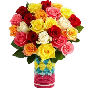 🌷 розы, букет, цветы, цветочный, композиция, ваза telegram sticker