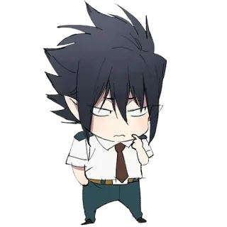 MHA chibi @Alitame72 telegram stickers