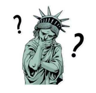 The Statue @stickersb2b telegram stickers