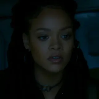 〰 Rihanna Рианна, певица, актриса, знаменитость, портрет whatsapp sticker