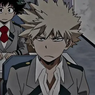 ❤️‍🔥 Bakugo Katsuki My Hero Academia Bakugo, Anime, My Hero Academia, Manga, Personage telegram sticker