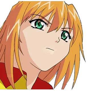 😳 Anime, Nhân vật, Cô gái, Manga, Chân dung telegram sticker