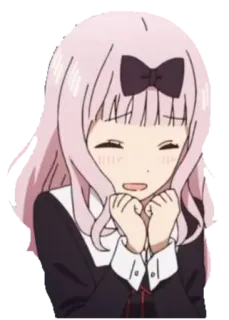😍 Chika Fujiwara Kaguya-sama: Love Is War Anime, Chika Fujiwara, Kaguya-sama, Fofo, Kawaii, Mangá, Love is War telegram sticker