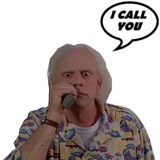 BACK TO THE FUTURE @STIKERFORALL telegram stickers