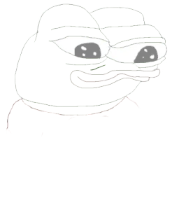 😨 Pepe the Frog pepe, frog, meme, cartoon, internet meme telegram sticker