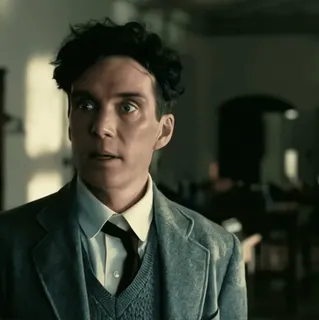 🎬 J. Robert Oppenheimer Oppenheimer Cillian Murphy, Scientifique, Personnage historique, Personnage de film, Film, Portrait telegram sticker