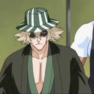 🧩 Kisuke Urahara Bleach Anime, Manga, Kisuke Urahara, Bleach, Charakter telegram sticker