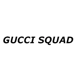 ☠ GUCCI SQUAD gucci, squad, brand, luxury, fashion whatsapp sticker